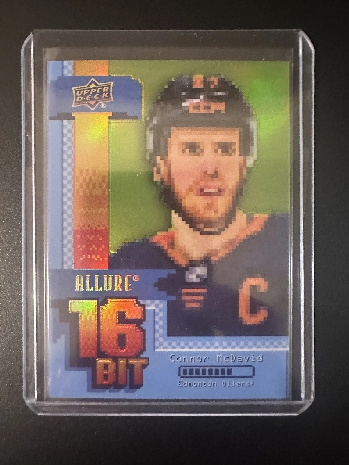 2022-23 Upper Deck Allure Connor McDavid 16 Bit SP