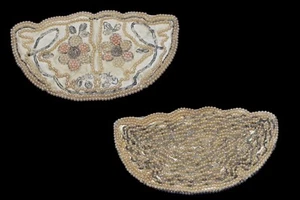 Vintage 60er Perlen Perlen Abend Clutch Handtasche Made in Japan Abendmode Elegant - Bild 1 von 9