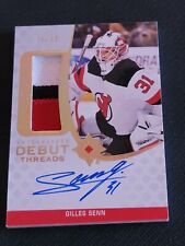 2020-21 ULTIMATE COLLECTION GILLES SENN ADT-GS #ed 25/99 DEBUT PATCH AUTO ROOKIE