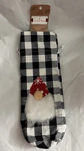 ~NWT Holiday Santa Gnome Wine Bottle Cover 10 Available - Picture 1 of 2