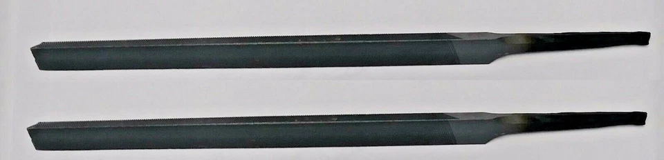 OEM WF&K 18056 6" Three Square Second Cut File 2pcs. - Image 1 of 2