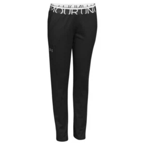 Under Armour Girl’s Black Eliminate Track Pant--Our Price: $21.95 - Picture 1 of 1