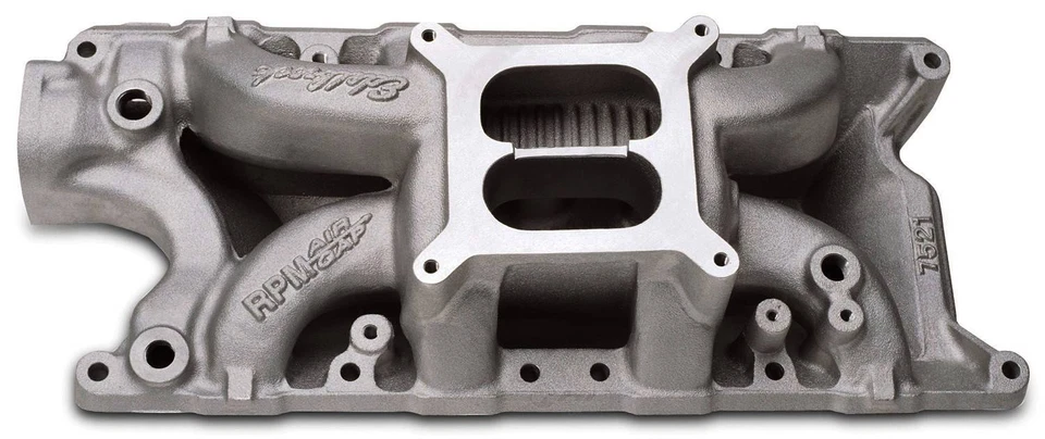 Colector de admisión de espacio de aire Edelbrock bloque pequeño Ford 289-302 Performer RPM Foto 1 de 1