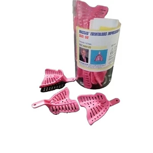 (12 Ct.) GEN 1 Massad Edentulous Impression Trays Size 5U Denture - Picture 1 of 1