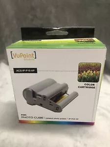 VuPoint Color Cartridge ACS-IP-P10-VP For Photo Cube Compact Printer SEALED - Picture 1 of 7
