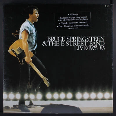 Bruce Springsteen : Live / 1975-85 Columbia 12 " LP 33 RPM Scellé - Photo 1/2