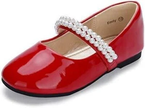 Hehainom Toddler Shoes Girls Girl RED PATENT US 2 LITTLE KID - Picture 1 of 1