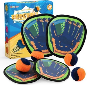 Toss and Catch Ball Game Outdoor Games for Kids Baseball Games Beach Toys - Picture 1 of 9