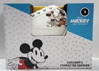 Disney Mickey and Friends Children’s Character Sneakers Size 3 Mickey/Minnie - Image 1 of 4