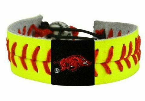 ARKANSAS RAZORBACKS Classic Softball Bracelet NEW WITH TAGS Cover