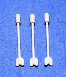 3 x ARROW WHITE PLAYMOBIL to Bow Quiver Knight Roman Viking Indian W83 - Picture 1 of 1