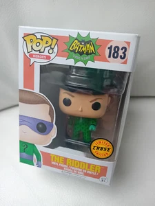 Funko Pop Heroes The Riddler CHASE Limited Ed 183 Batman Tv Series Vinyl figure - Imagen 1 de 3