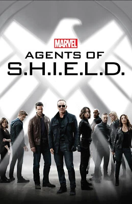 RICH HILL PRODUCTIONS BB2365 Marvels Agents of SHIELD Show 2013 White Movie Poster 11x17