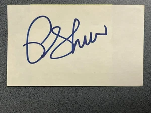 Pam Shriver signed autographed 3 x 5 index card - Guaranteed to Pass Tennis - Picture 1 of 1