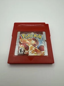 Authentic 1999 Pokemon Red Version Nintendo Game Boy Cartridge ONLY. TESTED!!! - Picture 1 of 2