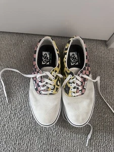 VANS Comfycush Era Mixed Media Suede Checker Leopard Size 7.5 Men / 9 Women - Picture 1 of 6
