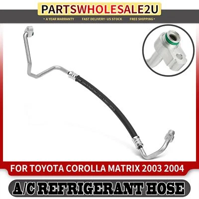 Nueva línea de manguera de descarga de refrigerante de aire acondicionado para Toyota Matrix Corolla 2003-2004 1,8 L Foto 1 de 4