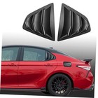 for Toyota Camry 2018-2024 Exterior Window Louvers - Matt Black