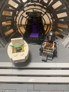 LEGO UCS 75331 Razor Crest Minifigure Mandalorian sw1242 Din Djarin Mando (b3) - Foto 1 di 2