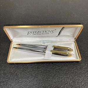 Reflections Fine Writing Instruments Gift Set Engravable Pen & Pencil - Picture 1 of 8