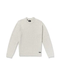 VOLCOM - Mens Edmonder Sweater - Dirty White - Casual Long Sleeve Jumper - Picture 1 of 8