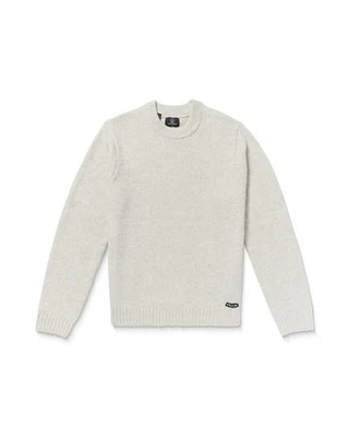 VOLCOM - Mens Edmonder Sweater - Dirty White - Casual Long Sleeve Jumper - Image 1 of 4