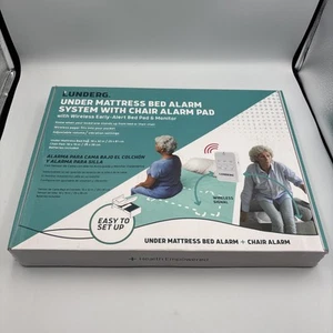 Lunderg Under Mattress Early-Alert Bed Alarm +Chair Alarm For Elderly Adults New - Picture 1 of 8