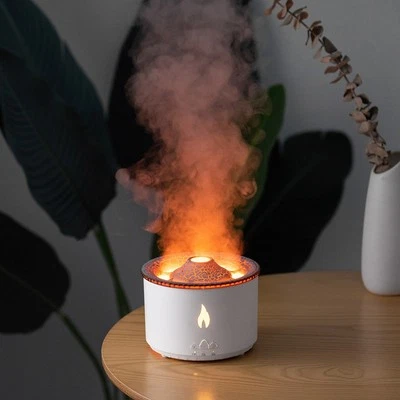 Nuevo humidificador volcán anillo pulverizador de dos colores Foto 1 de 4