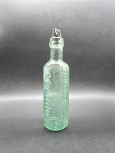 Antique Tunbridge And Co Reading Mineral Water Bottle Ice Blue Original Stopper - Picture 1 of 10