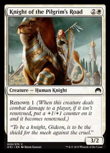 Knight of the Pilgrim's Road - Magic Origins #020/272 MTG Magic The Gathering - Image 1 of 1