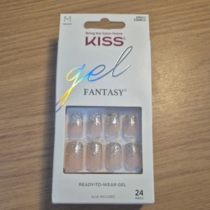 Kiss False Nails gel Fantasy Medium - Picture 1 of 2