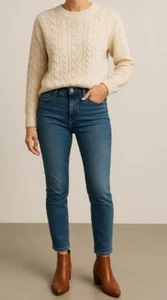 Sam Edelman Size 7.5M Leather Casual Ankle Boots Wendall Whiskey Brown - Picture 1 of 8