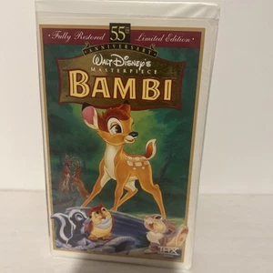 Bambi (VHS, 1997) Masterpiece Collection, 55th Anniversary Limited Edition - Picture 1 of 4