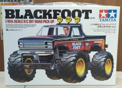 Tamiya 1/10 RC Blackfoot 2016 Off-Road Monster Truck Kit 58633 Electric 2WD JP - Image 1 of 4