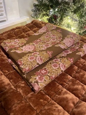Pottery Barn Sabyasachi Maharani Euro Shams Set de 2 Cálidas Multi Florales Nuevas sin Etiquetas Foto 1 de 4