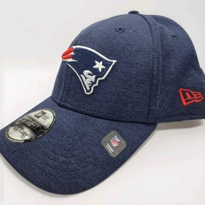 New England Patriots New Era 39THIRTY Azul Flex Gorra Sombrero L/XL NUEVO CON ETIQUETAS - Imagen 1 de 5