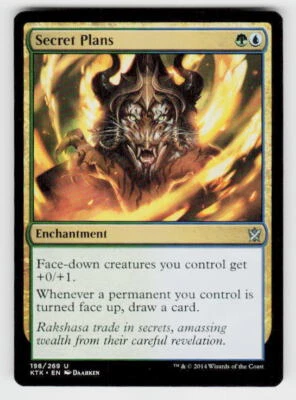 Khans of Tarkir #198 Secret Plans - Image 1 of 2