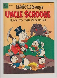 FOUR COLOR #456 VG+ 4.5 DELL COMICS 1953 *UNCLE SCROOGE #2 *CARL BARKS ART - Picture 1 of 2
