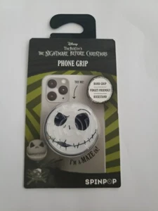 Disney Nightmare Before Christmas Jack Play Me Game! Phone Grip SpinPop New - Picture 1 of 6
