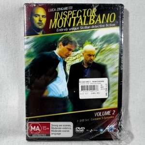Inspector Montalbano Volume 2 DVD Sealed PAL Region 4 AU/NZ Free Postage - Picture 1 of 6