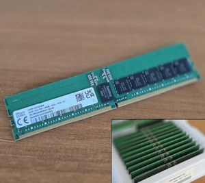 32GB Hynix DDR5 PC5-4800 1RX4 RDIMM 288 ECC Reg RAM HMCG84MEBRA174N 4800R Memory - Picture 1 of 2