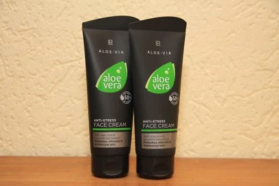 194,90€/L 2 x LR Aloe Vera Men Anti-Stress Cream 100 ml mit 50 % Aloe Vera