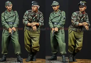 Alpine Mins 35147 Alemán WSS AFV Panzer Crew Set 2 Figuras Segunda Guerra Mundial 1/35 Modelo Kit - Imagen 1 de 2