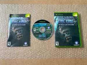 Peter Jackson's King Kong: The Official Game (Xbox, 2005) - FUNDA/DISCO/MANUAL - Imagen 1 de 11