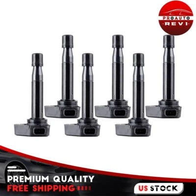 6×Ignition Coil For 2001-2003 Acura CL TL 3.2L V6 Honda Accord 3.0L Odyssey 3.5L - Image 1 of 4