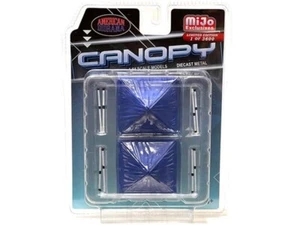 2 Pack Canopy Set (MiJo Exclusives) 1:64 Scale Model - American Diorama AD76517 - Picture 1 of 2