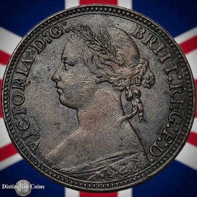 Great Britain 1880 Farthing 1/4d GB3841 - Image 1 of 2