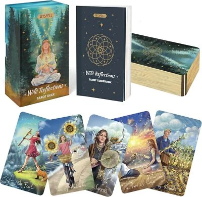 WYSPELL Wild Reflections Tarot Cards: Nature-Inspired Tarot Cards with Guide Book - Beau