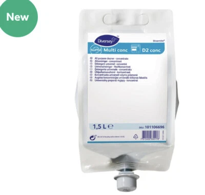 New !! Diversey Diversey Suma D2 Multi-Purpose Cleaner Concentrate 1.5Ltr