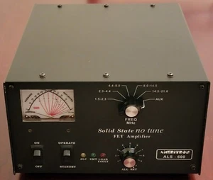 Ameritron ALS-600 HF Amplifier with ALS-600SPS 50v power supply - Picture 1 of 14